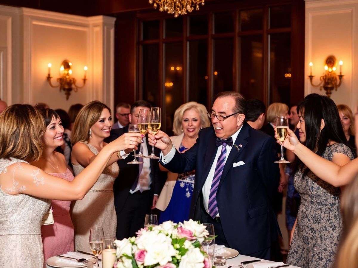 60th birthday celebration &mdash; Ballroom, Newport Beach &middot; March